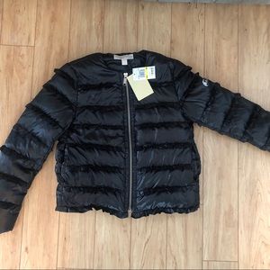 Michael Kors Ruffled Puffy Coat